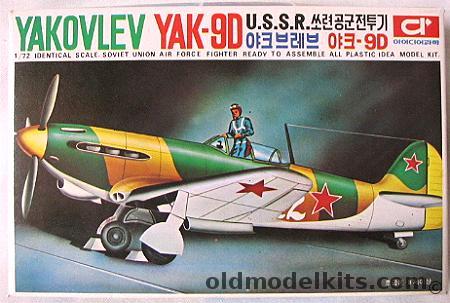 Idea 1/72 Yakovlev Yak-9D plastic model kit